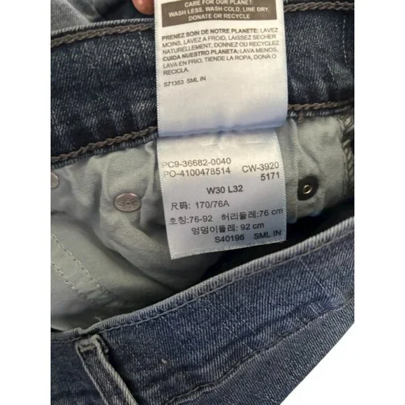 Levi's Denizen 208 Regular Taper Men's Blue Jeans - Picture 4 of 8